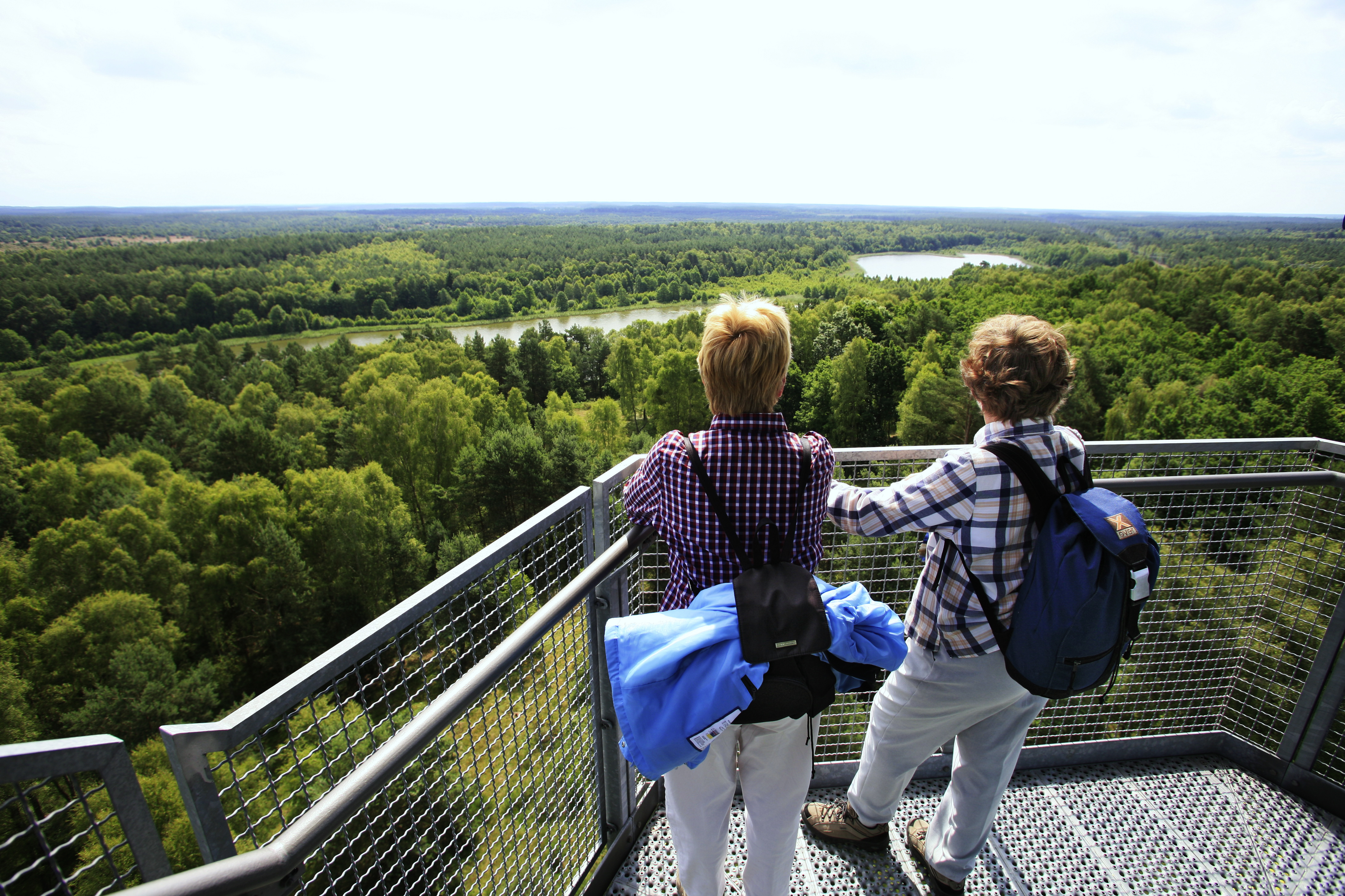 Nationalpark Mueritz: Aussicht vom Kaeflingsberger Turm, © 1000seen Frischmuth