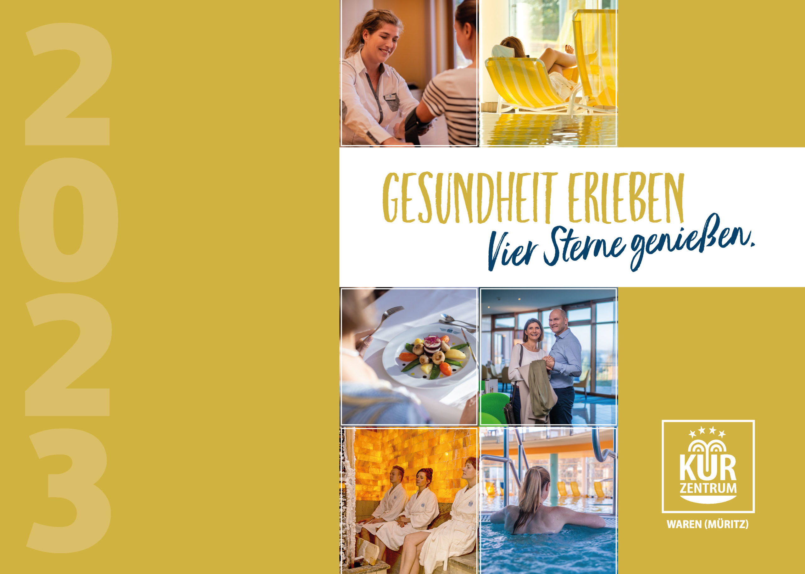 Kurzentrum Waren Hotelbroschuere 2023